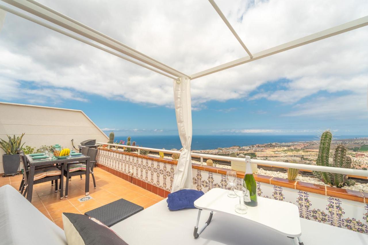 Luxury Penthouse 105M2,Bali Bed,Heated Pool,Sunset Apartment Costa Adeje  Exterior photo